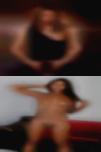 Female pussy in sex swing.
